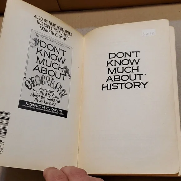 📚 Don't Know Much About History paperback book 🔎 📜 - Picture 7 of 11